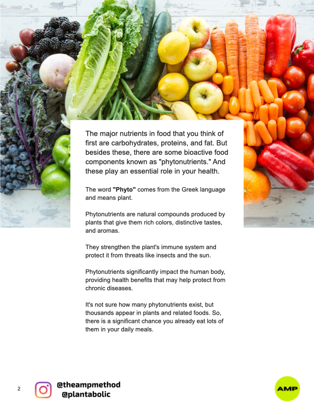 The Power of Phytonutrients