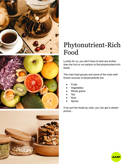 The Power of Phytonutrients