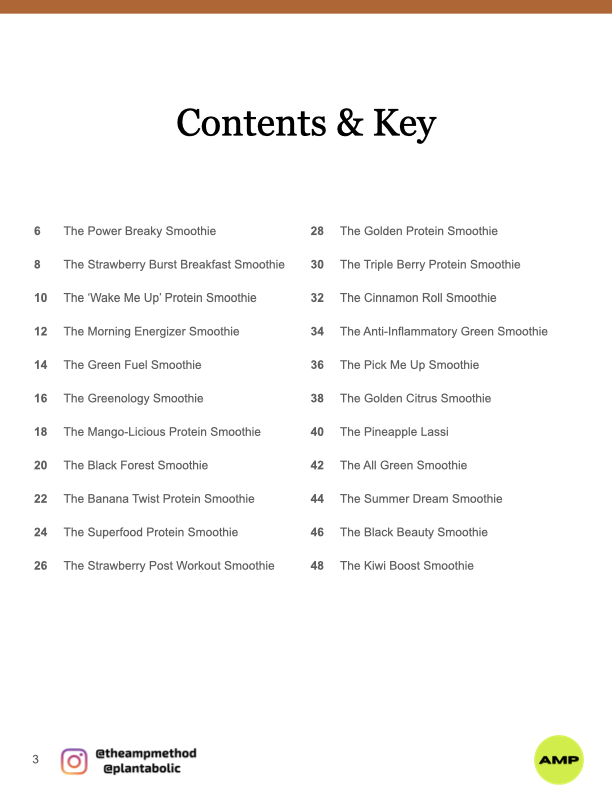 Vegan & Vegetarian Smoothie Pack